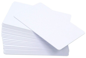Cartão PVC em Branco
